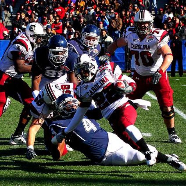 UCONN Vs. South Carolina Birmingham Bowl